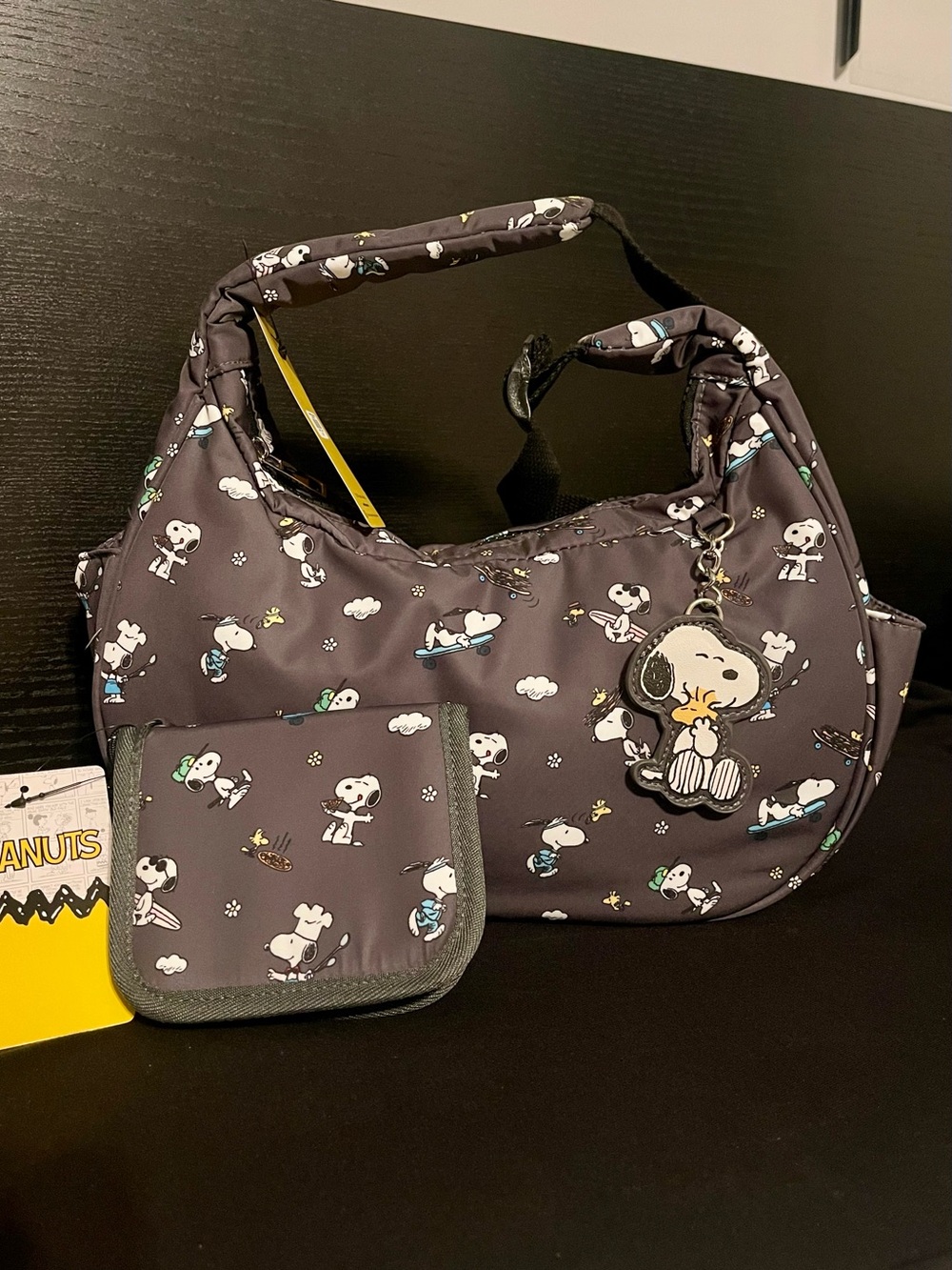 Peanuts Snoopy Woodstock Shoulder Bag & Wallet